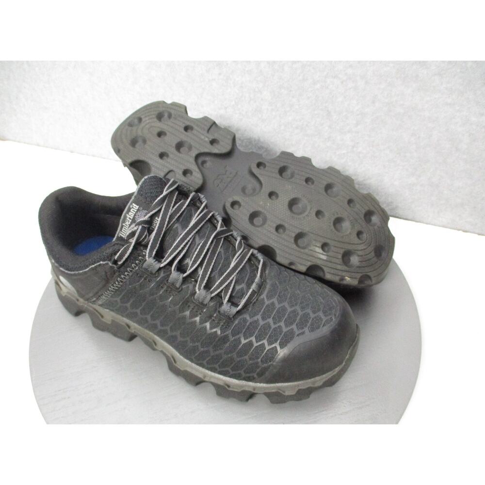 Timberland PRO Womens Powertrain Sport Sd+ Black Safety Shoes Womens Sz 8.5 - Picture 2 of 6